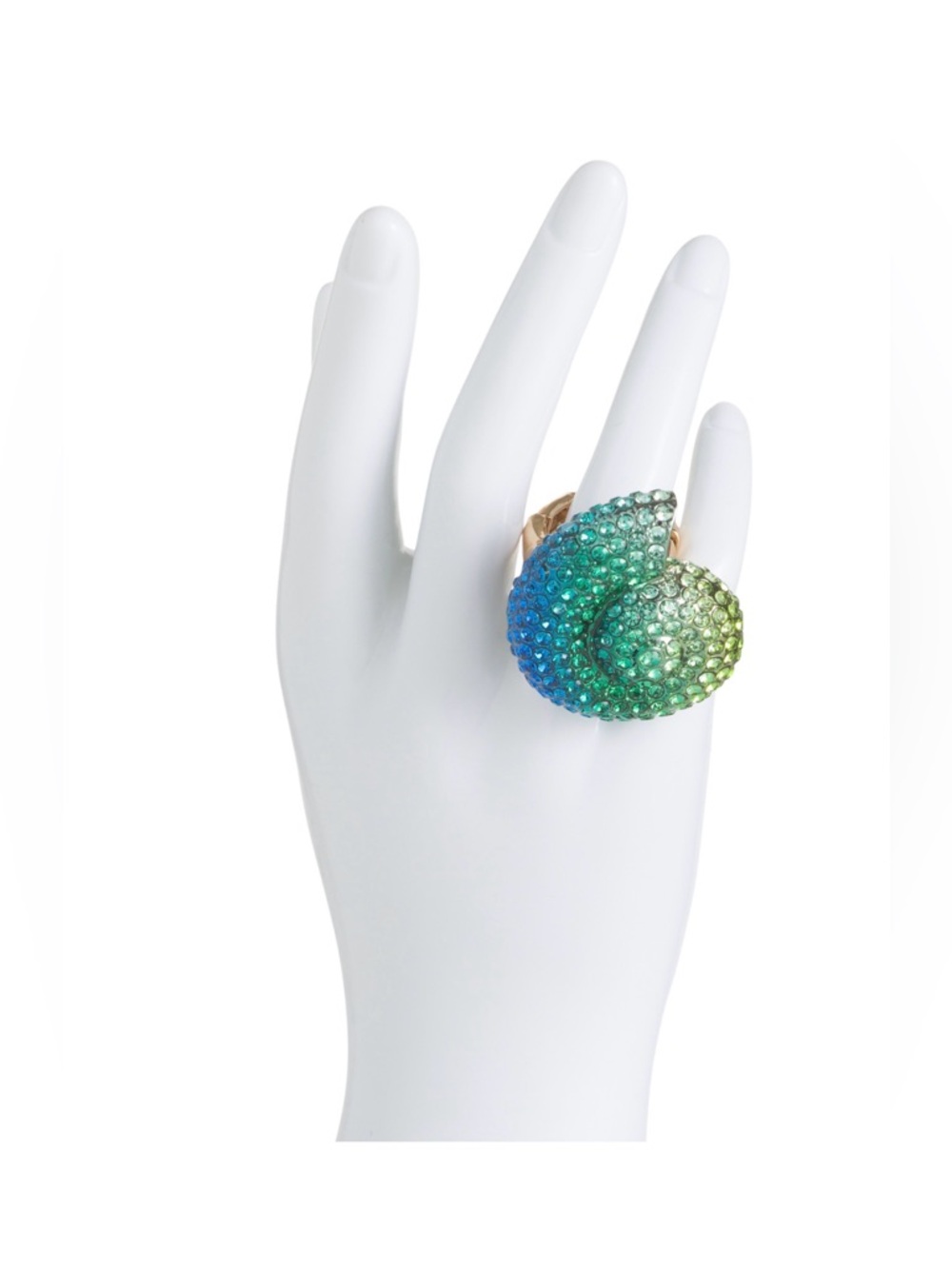 🩶BETSEY JOHNSON MERMAID JEWELS SHELL STRETCH RING - NWT🩶